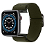 Ремешок-браслет для Apple Watch 38, 40 и 41 мм текстильный Spigen Fit Lite хаки