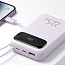 Внешний аккумулятор McDodo MC-3255 с встроенным кабелем Lightning 10000мАч (USB, Type-C, Lightning, 22.5 Вт) фиолетовый