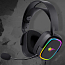 Наушники Havit H2035U полноразмерные с микрофоном и RGB подсветкой игровые черные