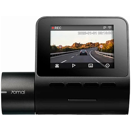 Видеорегистратор Xiaomi 70mai Dash Cam A200-1 + камера заднего вида черная