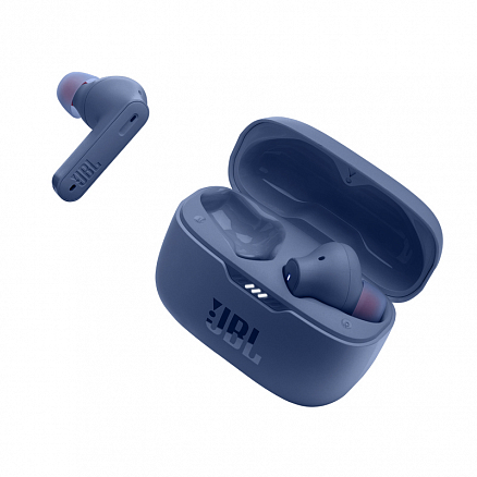 Наушники TWS беспроводные JBL Tune T230NC вакуумные с микрофоном и активным шумоподавлением синие