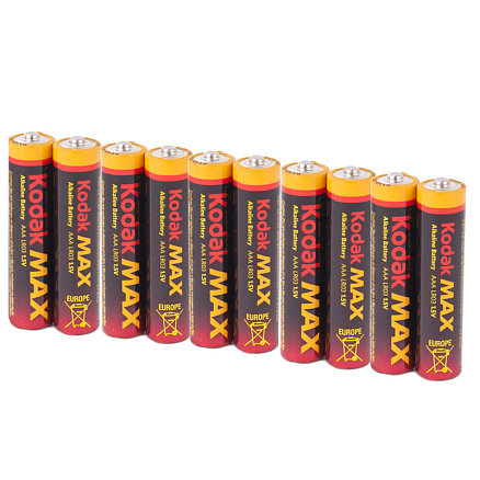 Батарейка LR03 Alkaline (пальчиковая маленькая AAA) Kodak MAX 1 шт.