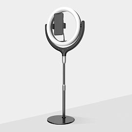 Кольцевая лампа диаметром 26 см со штативом высотой 40 см Remax Life RL-LT13 черная