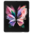 Чехол для Samsung Galaxy Z Fold 3 пластиковый ультратонкий Spigen Air Skin черный