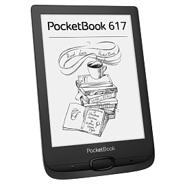 Электронная книга PocketBook 617 с подсветкой черная