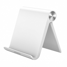 Подставка для телефона или планшета от 4 до 12 дюймов складная Ugreen LP115 белая