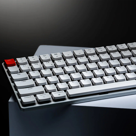 Клавиатура Keychron K3 V2 (Gateron G Pro Red) механическая игровая белая