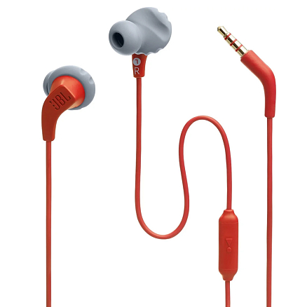 Наушники JBL Endurance Run 2 вакуумные для спорта красные