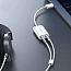 Внешняя звуковая карта USB 2.0 Ugreen US205 белая