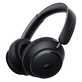 Наушники беспроводные Anker SoundCore Space Q45 полноразмерные с микрофоном и активным шумоподавлением черные