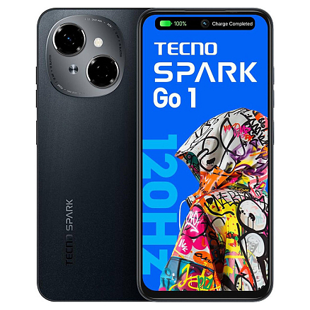 Смартфон Tecno Spark Go 1 4Gb/128Gb черный
