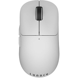 Мышь беспроводная оптическая Lunacy One (by Buster) 6 кнопок 26000 dpi игровая белая