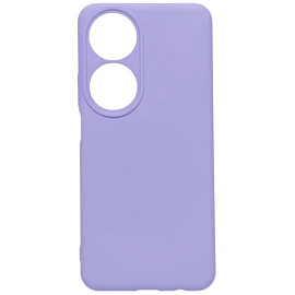 Чехол для Honor X7b силиконовый Color Soft Touch фиолетовый
