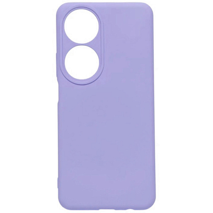 Чехол для Honor X7b силиконовый Color Soft Touch фиолетовый