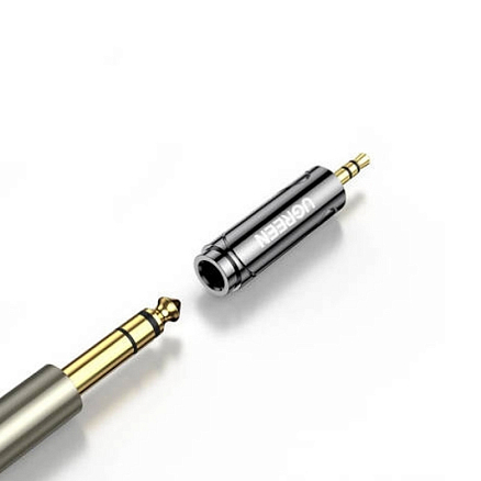 Переходник 3,5 мм - 6,35 мм (папа - мама) Ugreen AV168