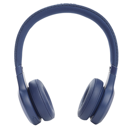 Наушники беспроводные Bluetooth JBL Live 460NC накладные с микрофоном и активным шумоподавлением синие
