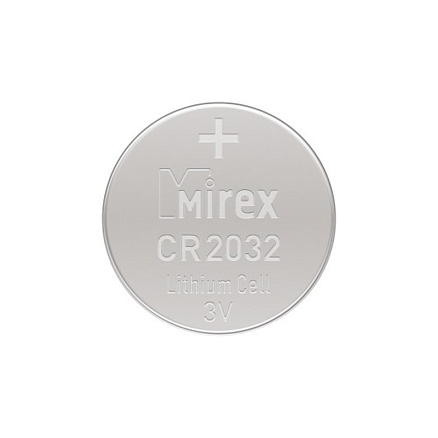 Батарейка CR2032 литиевая Mirex упаковка 4 шт.