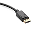 Переходник (преобразователь) DisplayPort - VGA (папа - мама) Ugreen DP109 черный