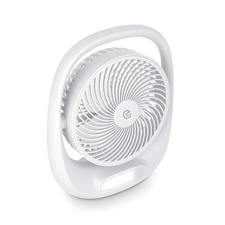 Вентилятор портативный настольный Evolution AirLeaf AL-101 белый