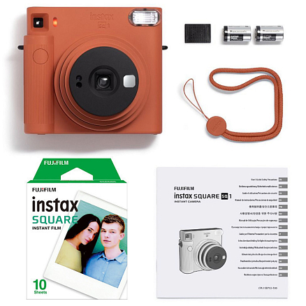 Набор подарочный Fujifilm Instax SQ1 оранжевая терракота