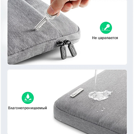 Сумка для ноутбука до 14,9 дюйма UGREEN LP437 серая