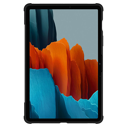 Чехол для Samsung Galaxy Tab S7 11.0 T870, T875, S8 11.0 гелевый Spigen Rugged Armor Pro черный