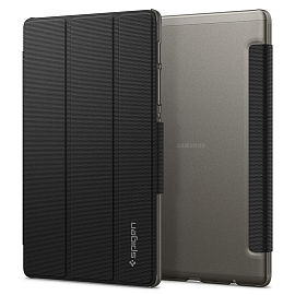 Чехол для Samsung Galaxy Tab A7 Lite 8.7 T220, T225 книжка Spigen Liquid Air Folio черный