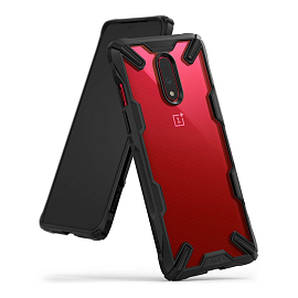 Чехол для OnePlus 7 гибридный Ringke Fusion X черный