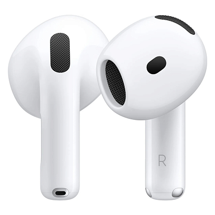 Наушники TWS беспроводные AirPods 4 вкладыши с активным шумоподавлением белые