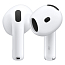 Наушники TWS беспроводные AirPods 4 вкладыши с активным шумоподавлением белые
