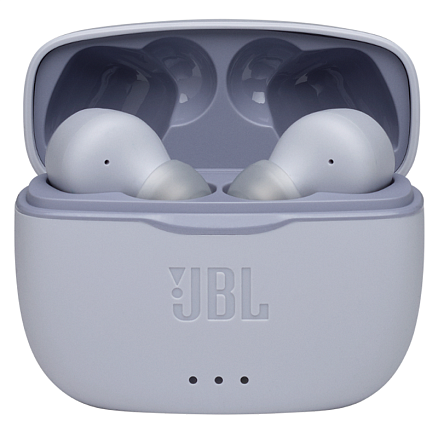 Наушники беспроводные Bluetooth JBL Tune 215 TWS вакуумные с микрофоном светло-фиолетовые