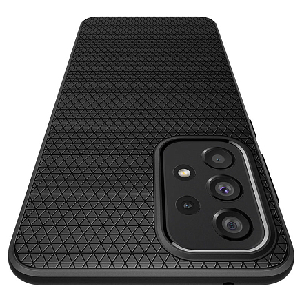Чехол для Samsung Galaxy A33 5G гелевый Spigen Liquid Air матовый черный
