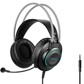 Наушники A4Tech Fstyler FH200i полноразмерные с микрофоном серые