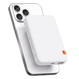 Внешний аккумулятор McDodo MC-5100 с беспроводной зарядкой MagSafe 10000мАч 20Вт белый