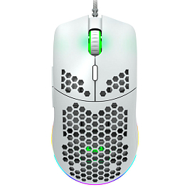 Мышь проводная USB оптическая Canyon Puncher GM-11 с подсветкой 6 кнопок 3200 dpi игровая белая