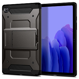 Чехол для Samsung Galaxy Tab A7 10.4 T500, Т505 гибридный для экстремальной защиты Spigen Tough Armor Pro черный