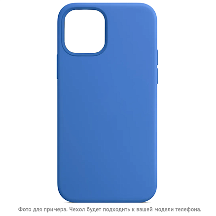 Чехол для Samsung Galaxy A25 силиконовый Digitalpart Silicone Case синий