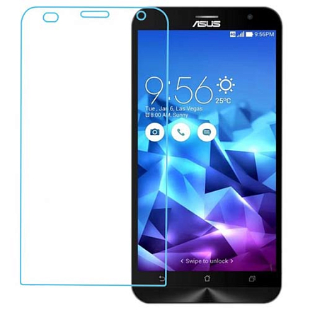 Защитное стекло для Asus Zenfone 2 Laser ZE550KL на экран противоударное