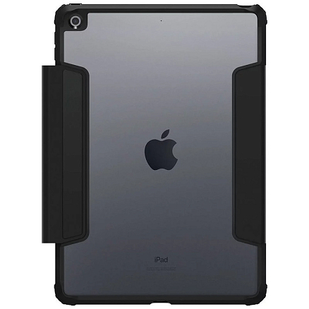 Чехол для iPad 10.2 2019, 2020, 2021 книжка Spigen Ultra Hybrid Pro черный