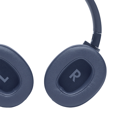 Наушники беспроводные Bluetooth JBL Tune 760NC полноразмерные с микрофоном и активным шумоподавлением синие