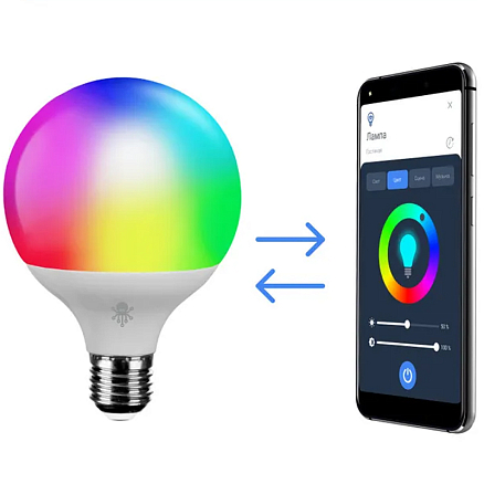 Умная лампочка светодиодная SLS LED-05 RGB E27 белая