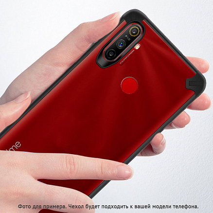Чехол для Huawei P40 Lite гибридный Rzants Starshine черный