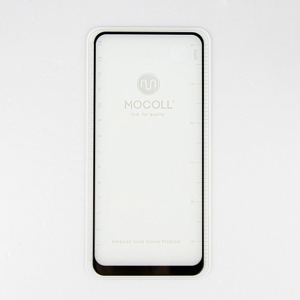 Защитное стекло для Samsung Galaxy A33 5G, A32 5G, M32, A31, M21, M31, A50, A20, A30, A30s на весь экран противоударное Mocoll Storm 2.5D черное