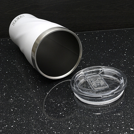 Термокружка Rambler Helix 600мл белая