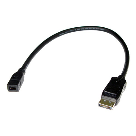 Переходник Mini DisplayPort - DisplayPort (мама - папа)
