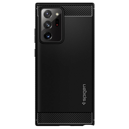 Чехол для Samsung Galaxy Note 20 Ultra гелевый Spigen Rugged Armor черный