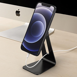 Подставка для iPhone MagSafe Spigen OneTap S310M металлическая черная