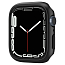 Чехол для Apple Watch 45 мм пластиковый тонкий Spigen Thin Fit черный