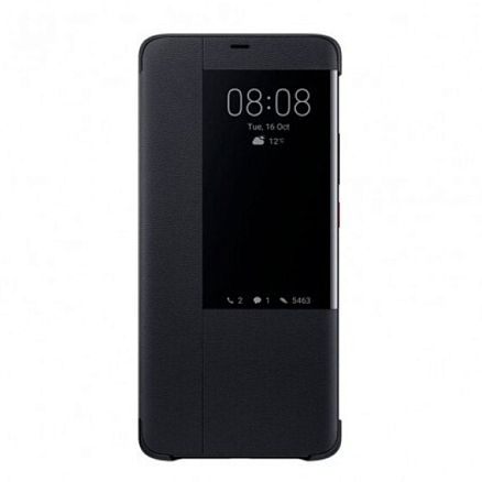 Чехол для Huawei Mate 20 книжка оригинальный Huawei Smart View Flip Cover черный