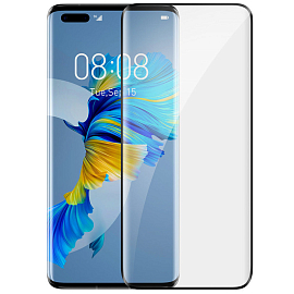 Защитное стекло для Huawei Mate 40 Pro на весь экран Baseus 0,25 мм черное